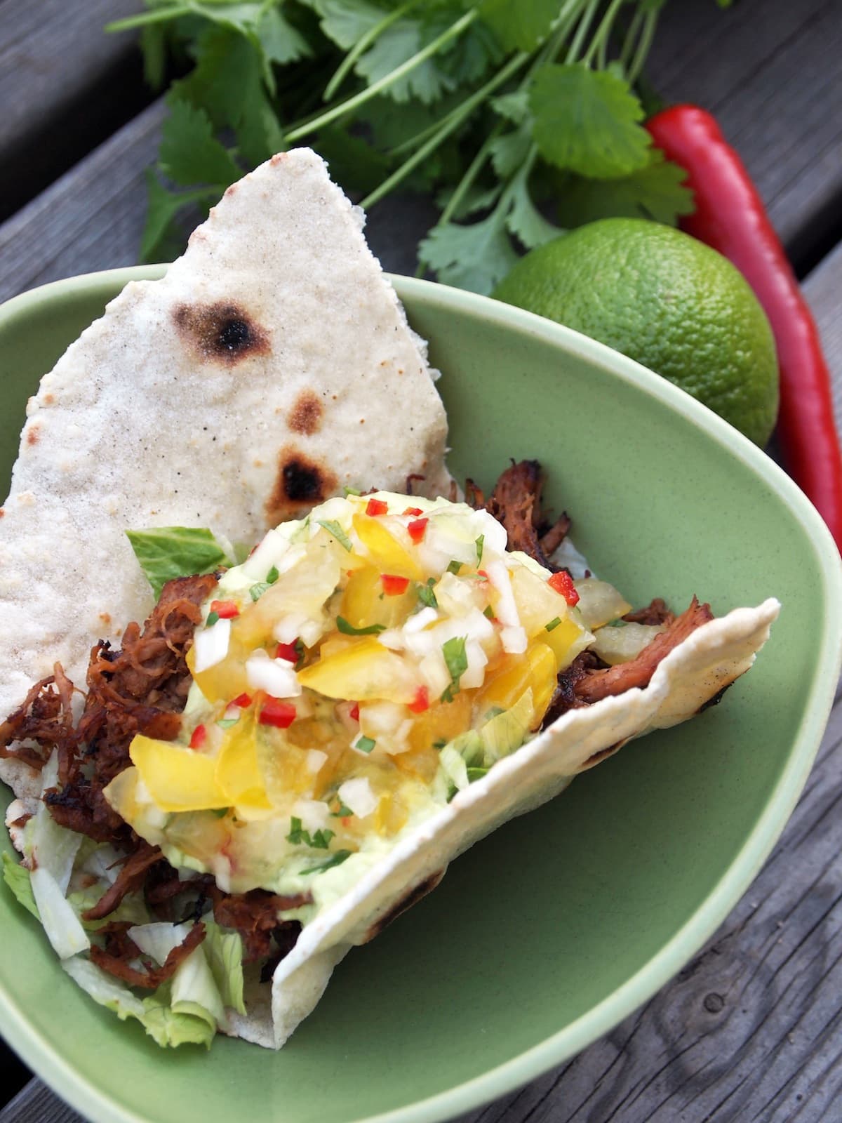Snabb laxpudding med sparris och dill