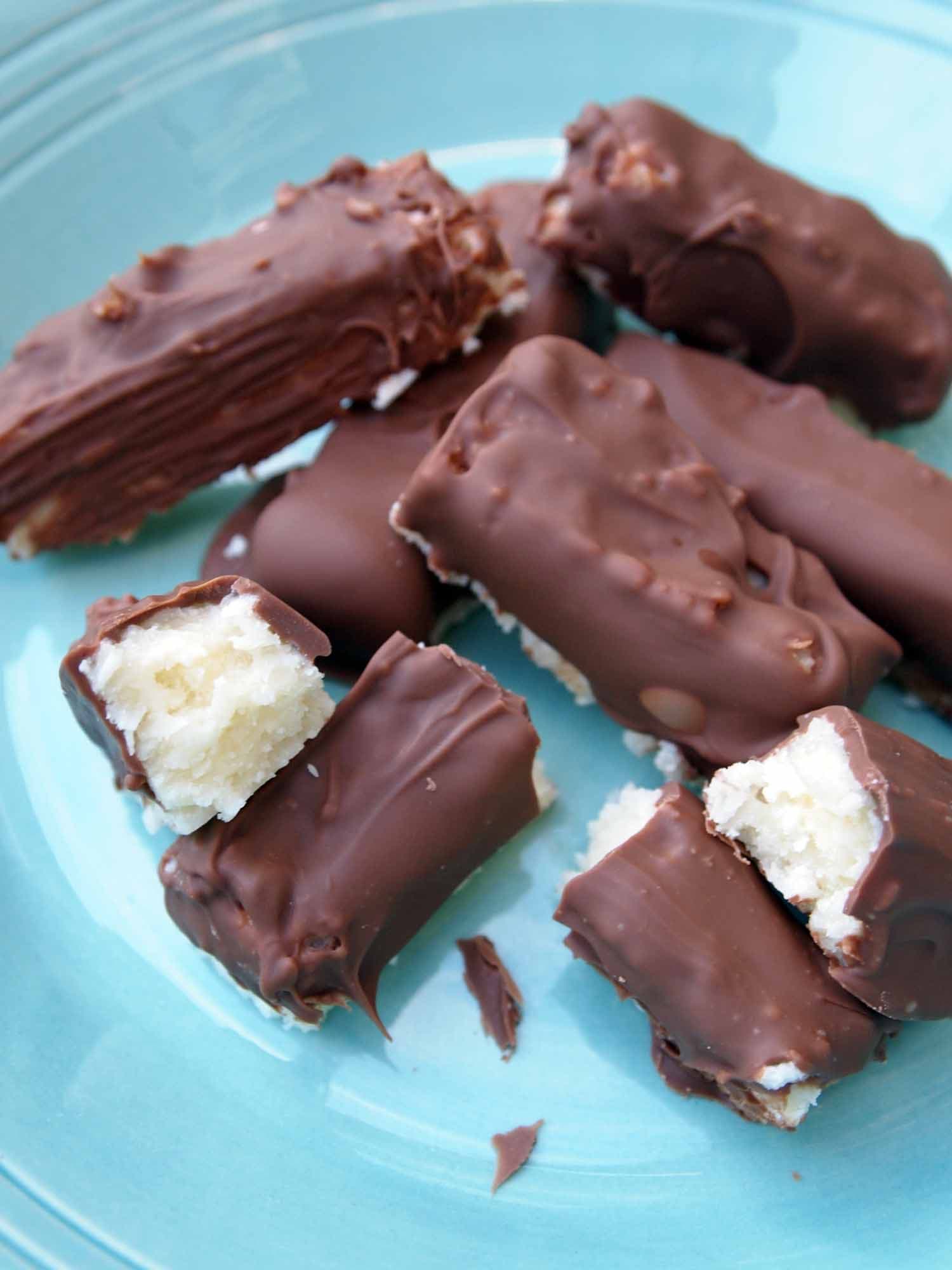 Hemgjord Bounty – kokos och choklad i skön förening