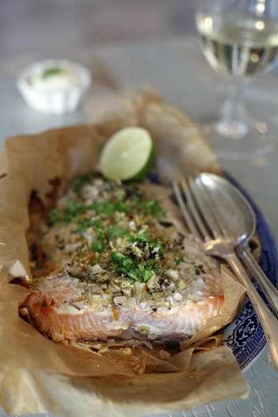 Lax i papper eller…