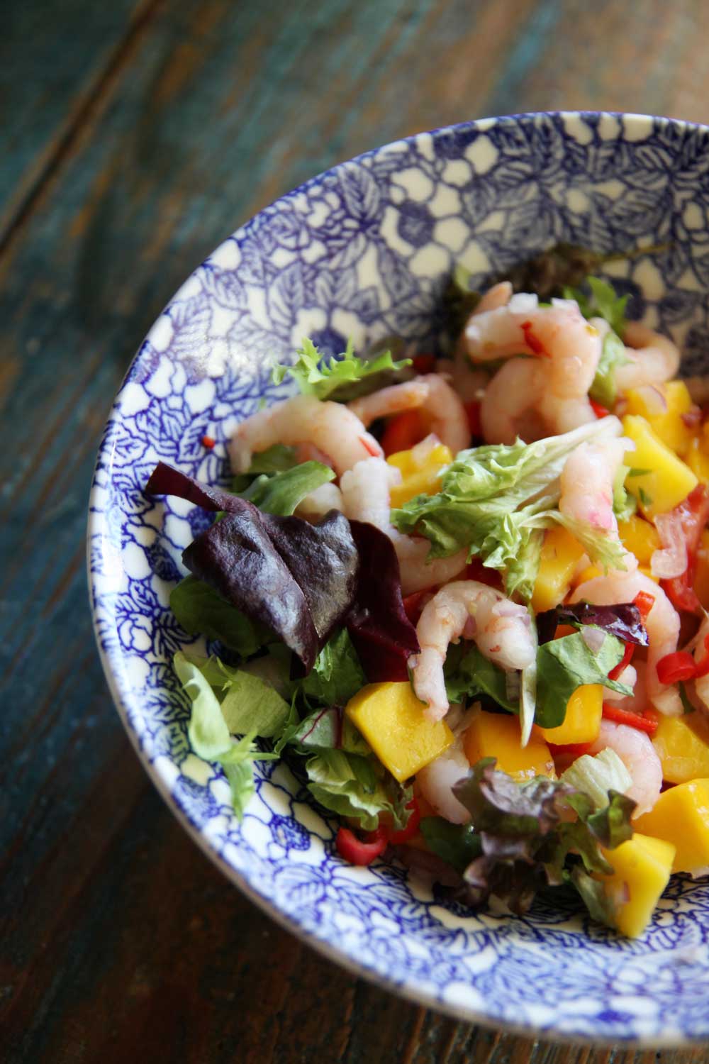 Min allra bästa och lite stingiga räksallad.