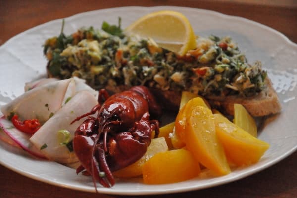 bild på Vintips inför kräftskivan