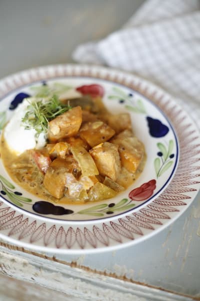 bild på Köttfri måndag med sötpotatis