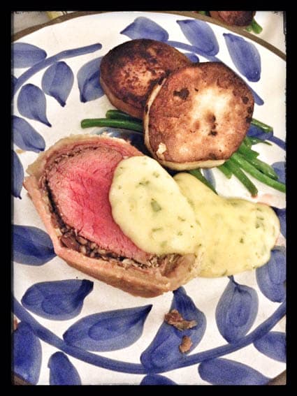 Fredagsmys med Wellington och Pinot