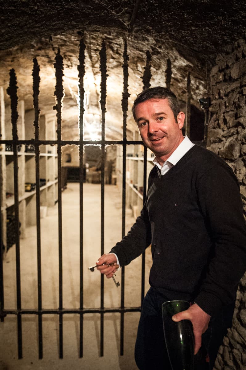 Rodolphe Peters, champagne Pierre Peters Skörden i Champagne 2016