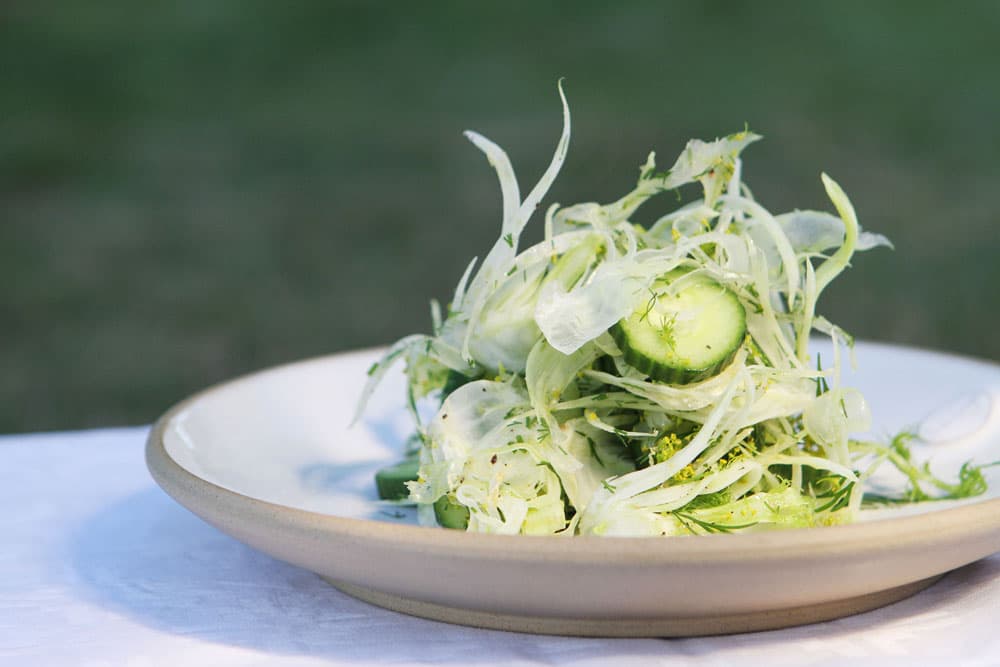bild på Fänkål i sallad och på grillen