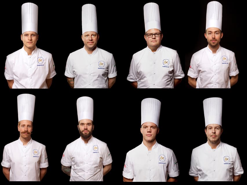 bild på Årets Kock 2016 alla finalister