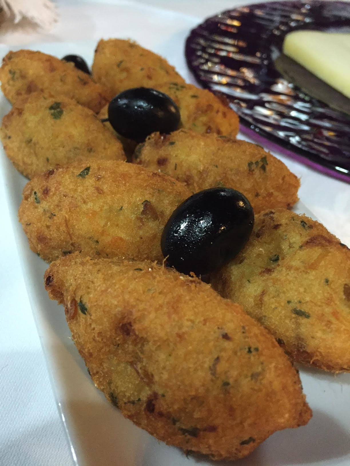 Crocetas de Bacalao på mitt sätt.