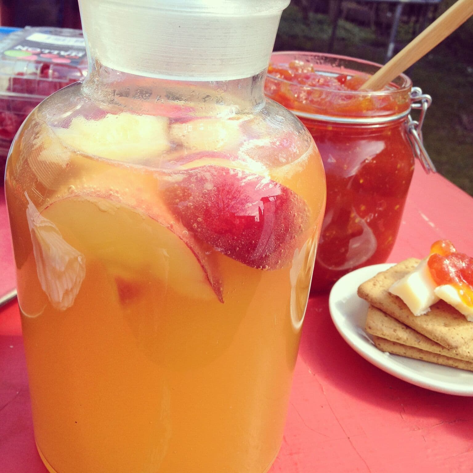 Anettes Peach Ice Tea