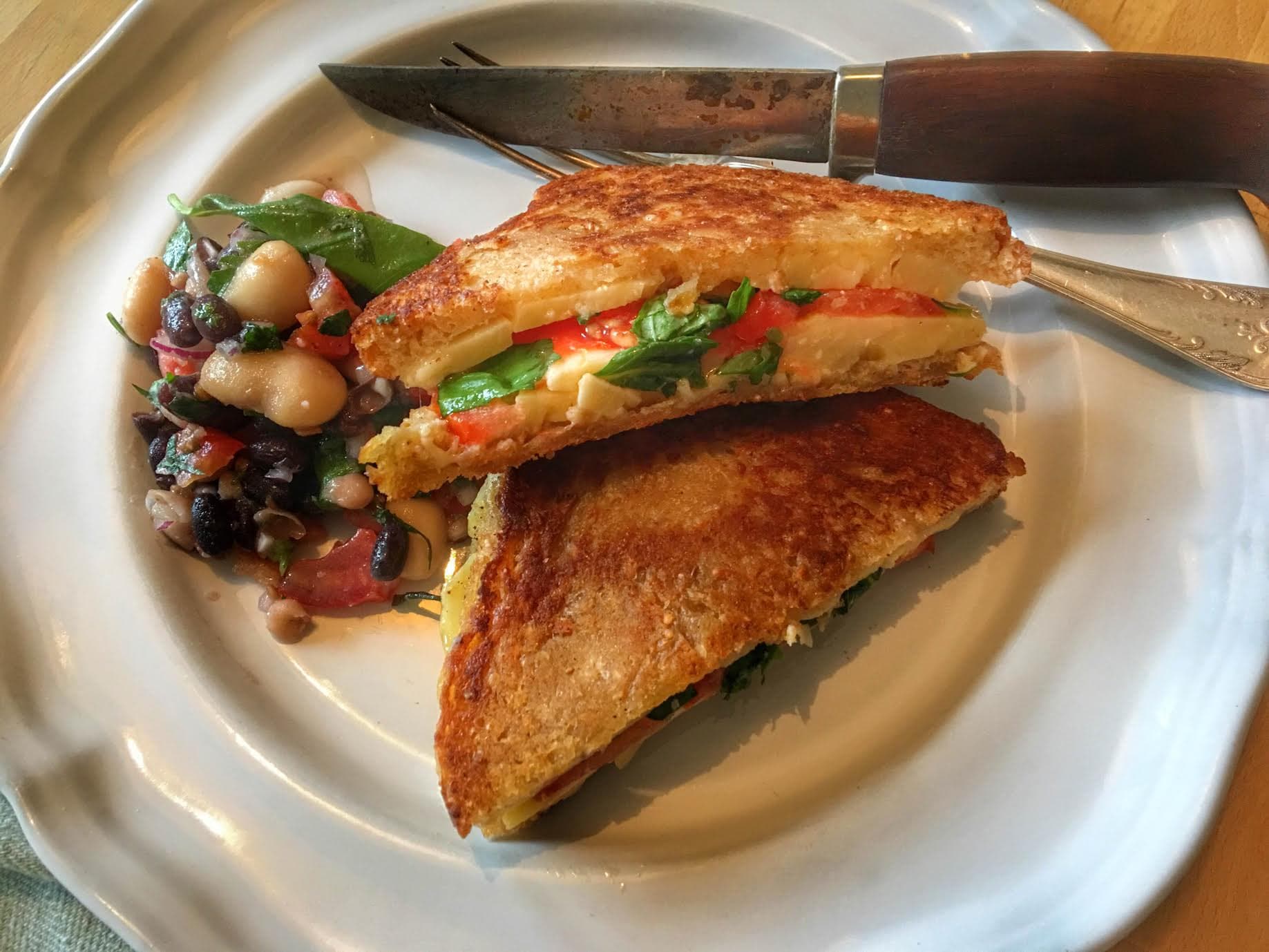 ost, bröd, Grilled cheese sandwich, gammalt, smörstekt, Anette Rosvall