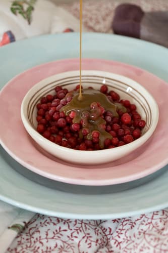 Jordens lättaste efterrätt görs med lingon.