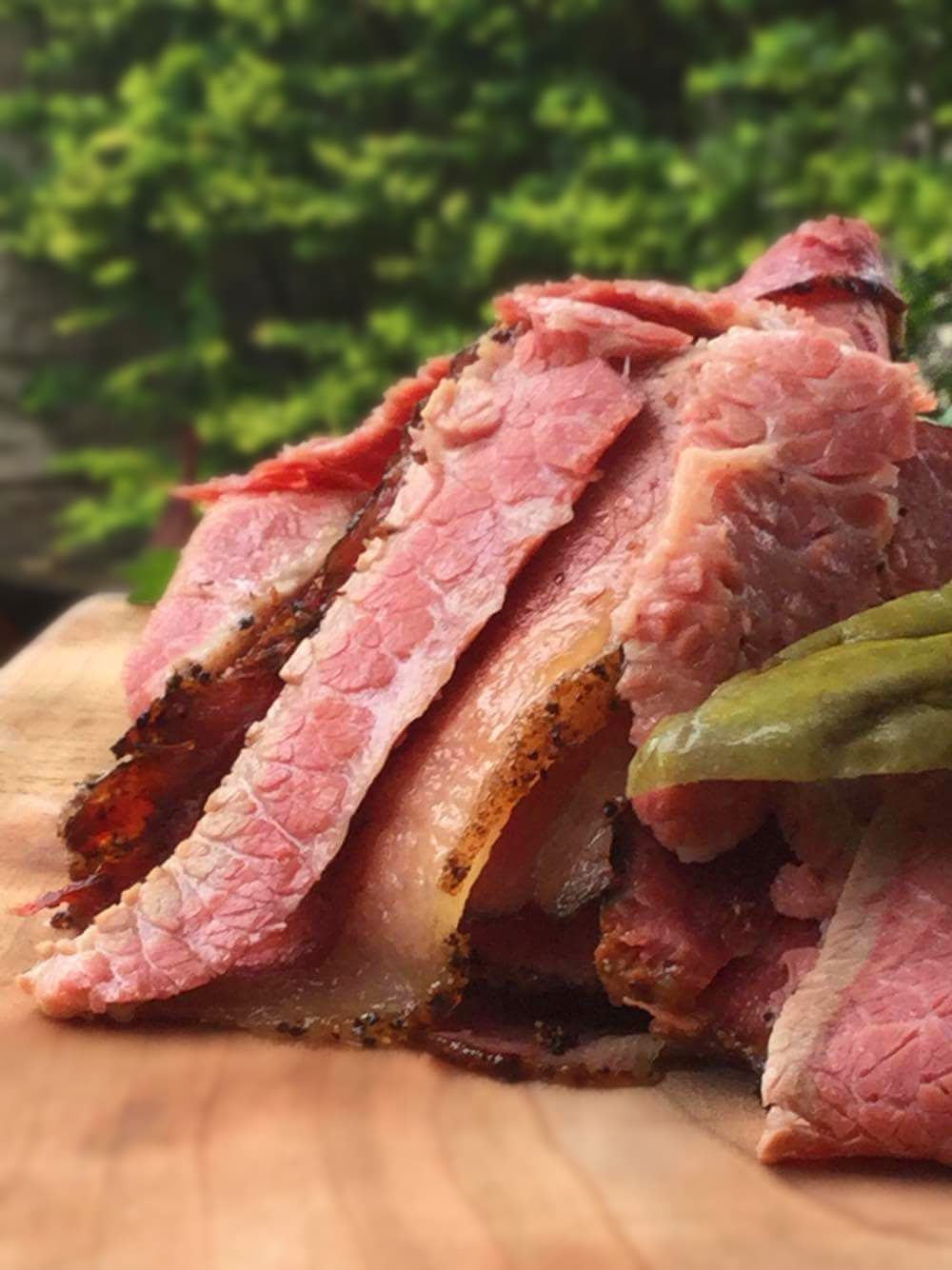 bild på Hemgjord pastrami med sumac och korianderfrö