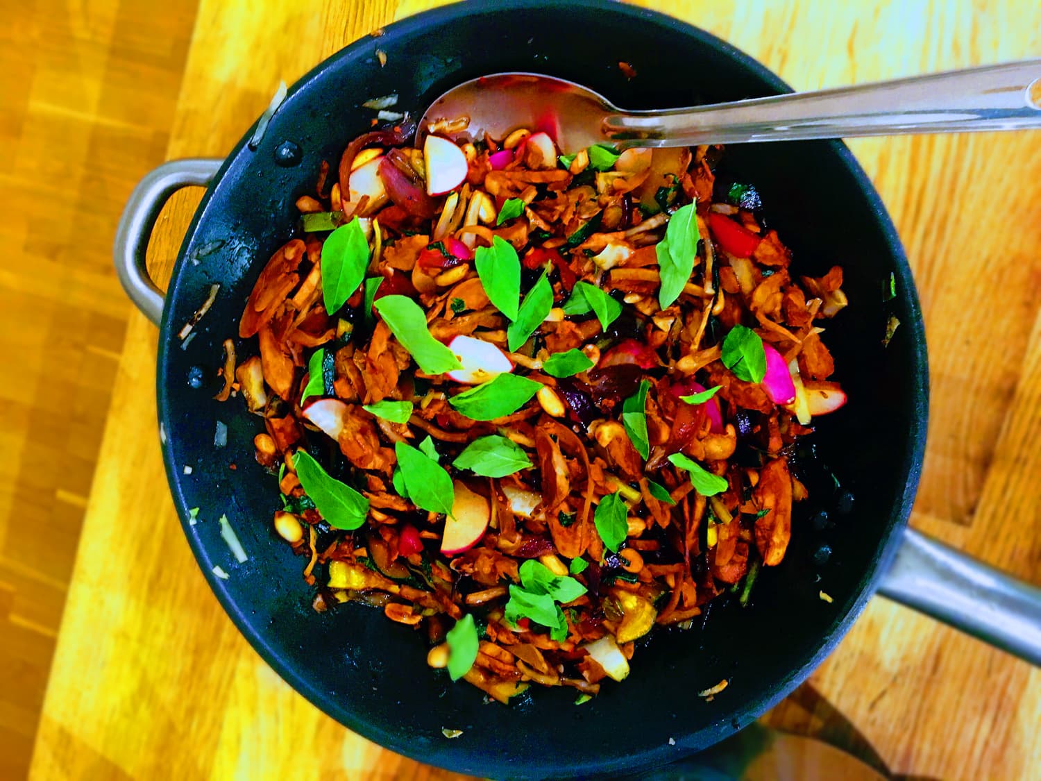 bild på Kyckling stir fry med sweet basil