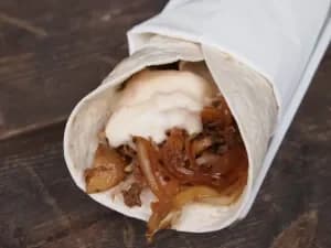 Bild på Kinesisk köttfärsröra i pitabröd