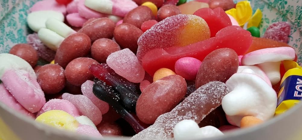 Lördagsgodis, sött vin