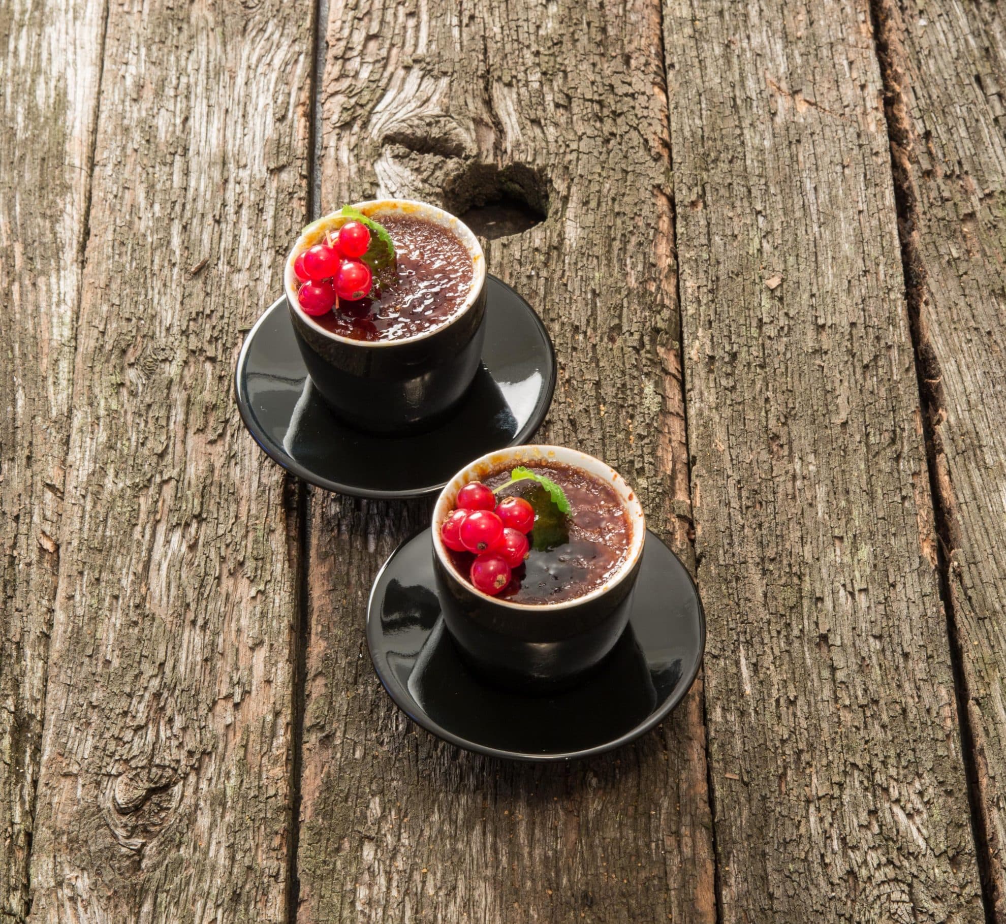 bild på Crème brûlée med smak av choklad