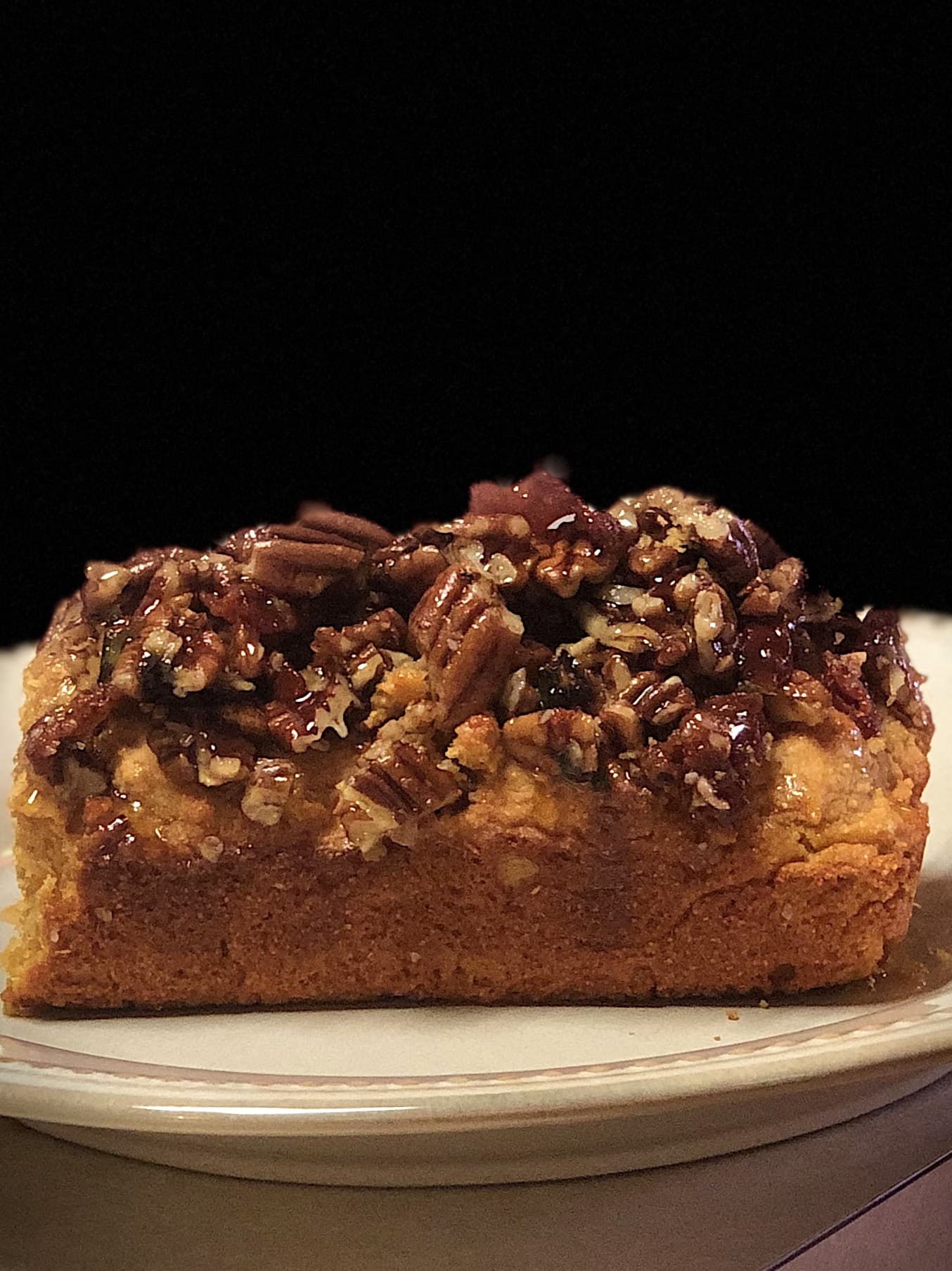 bild på Majsbröd med pecannötter och bacon