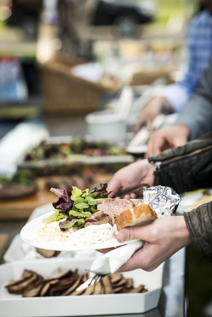 Bild på Grillat knyte med sojabönor och fetaost