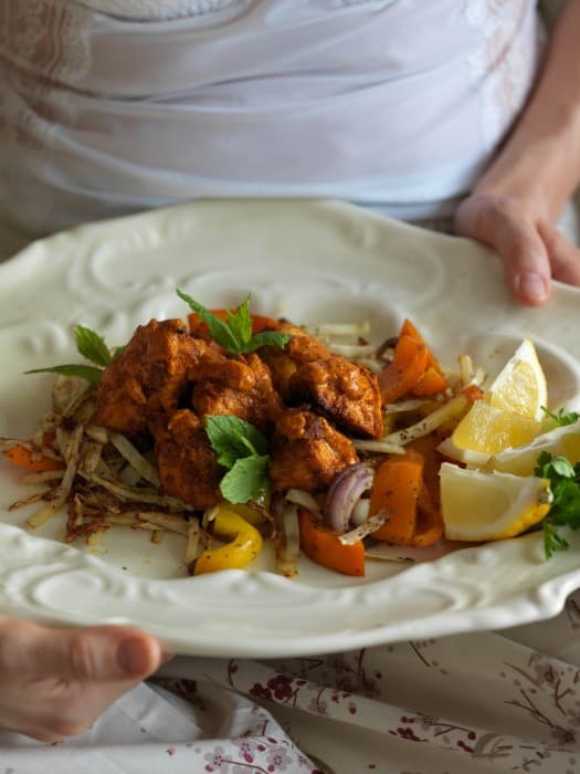 Bild på Chicken tikka sizlar (hemma)