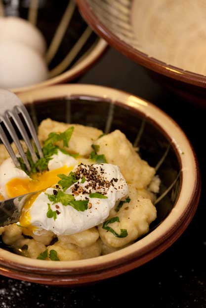 Bild på Gnocchi med förlorat ägg