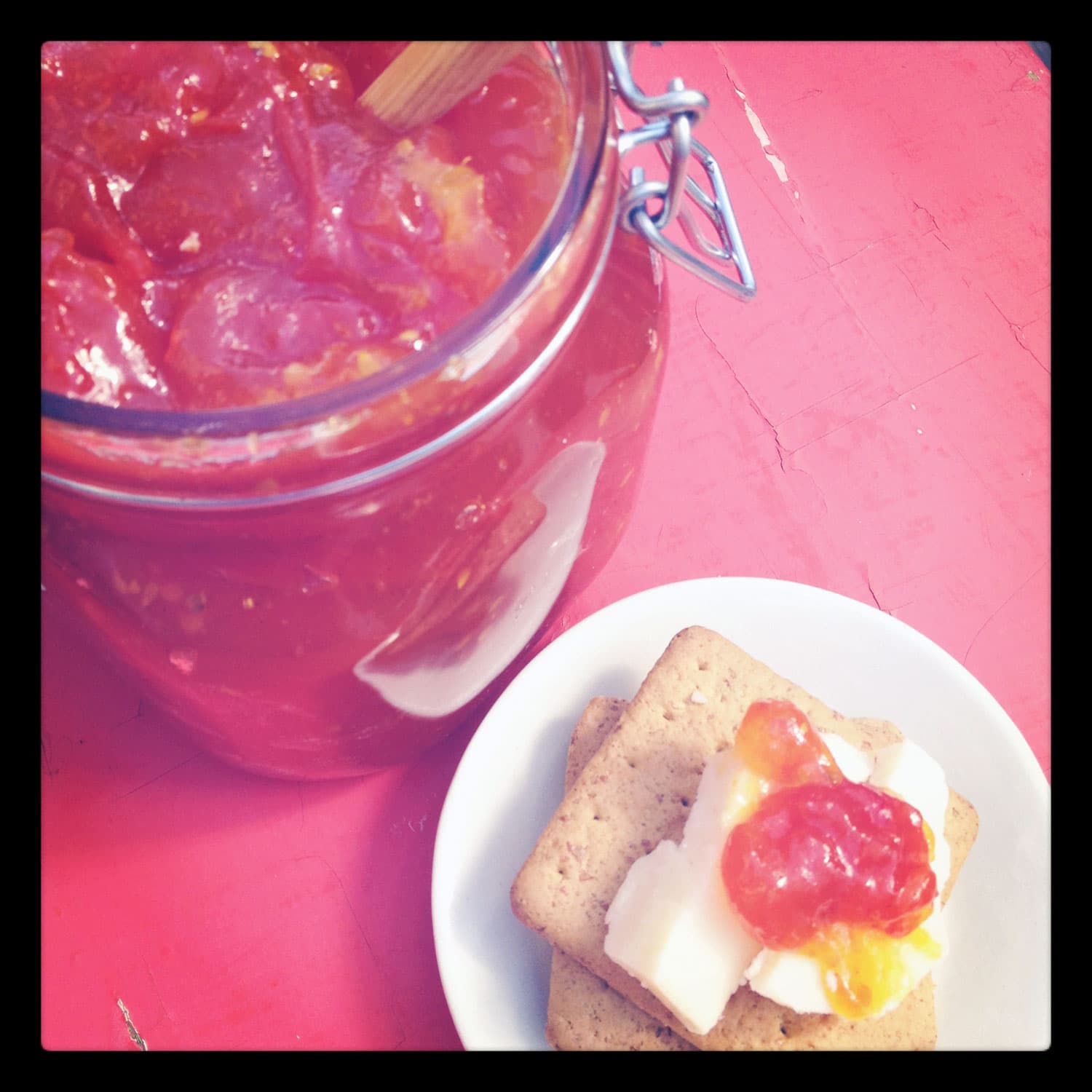 bild på Tomat- och saffransmarmelad