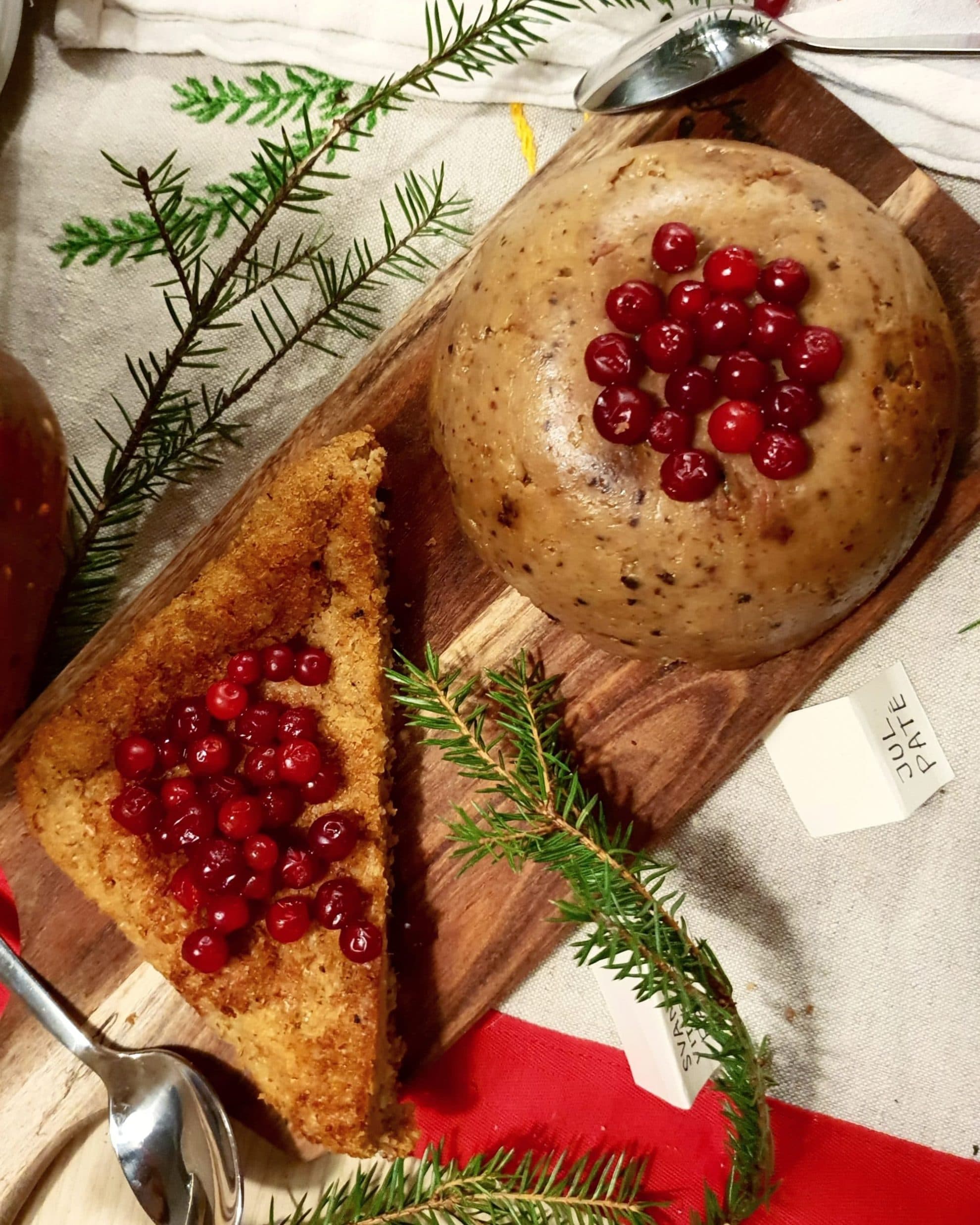 Julpastej – veganskt julbord