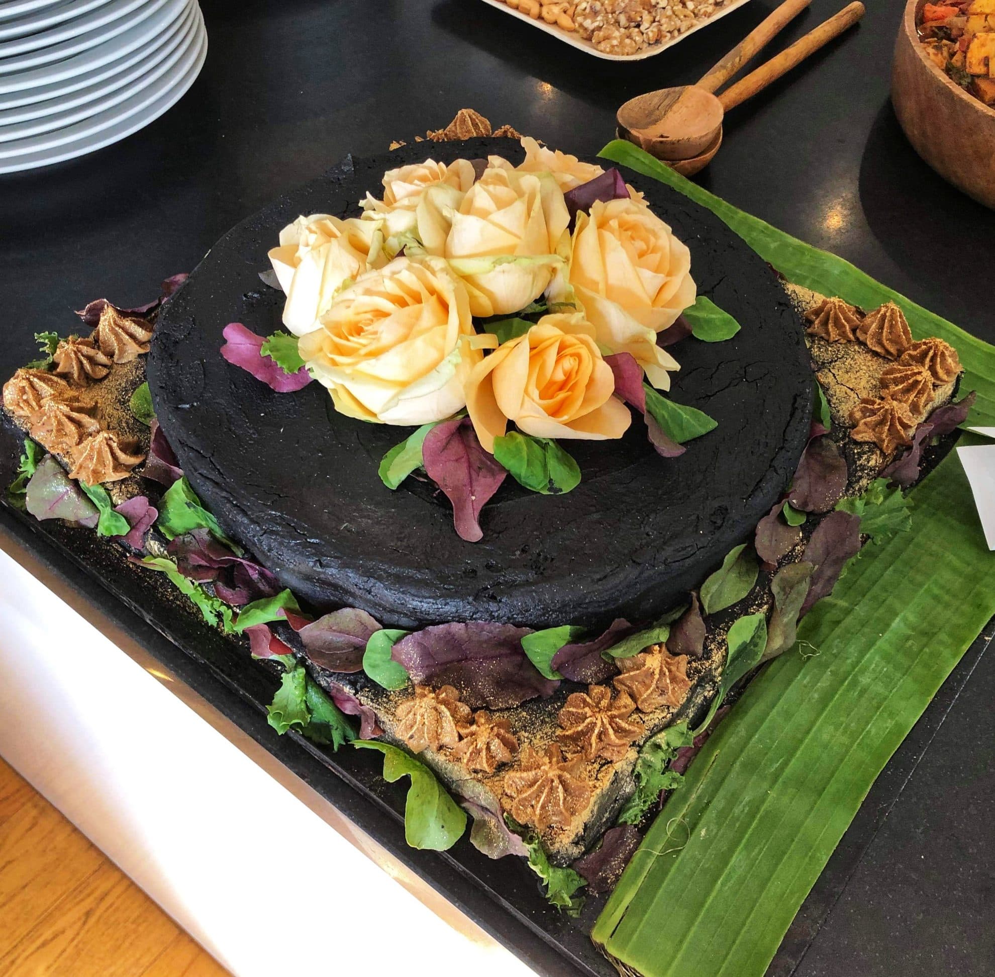 Vegansk smörgåstårta