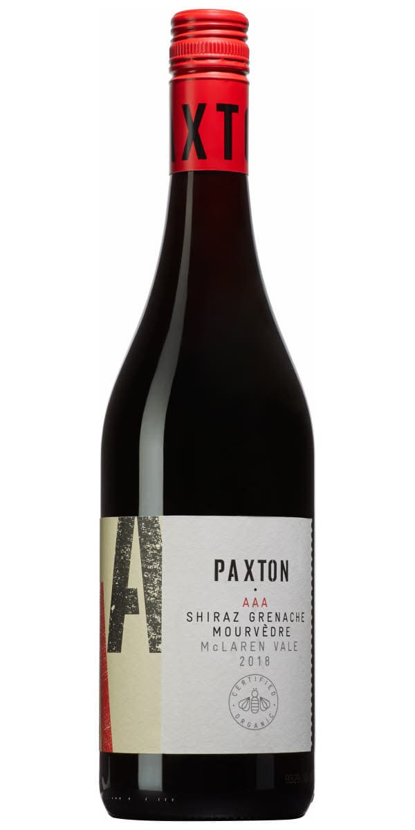 Bild på Paxton Organic "AAA" Grenache Shiraz Mourvèdre 2018