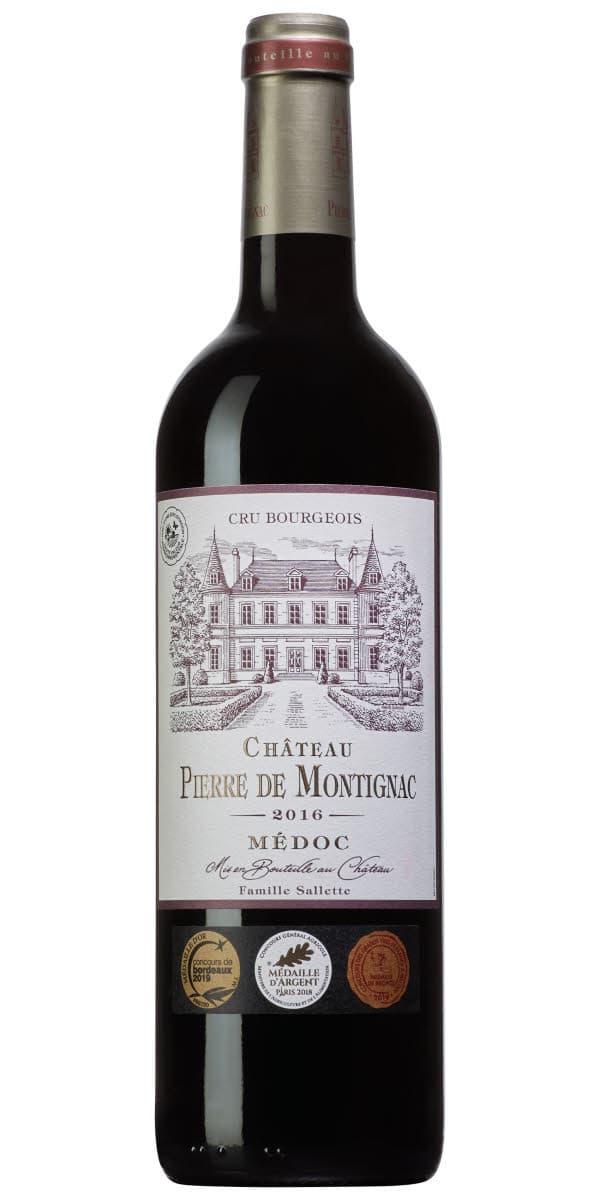 Bild på Château Pierre de Montignac Médoc Cru Bourgeois 2016