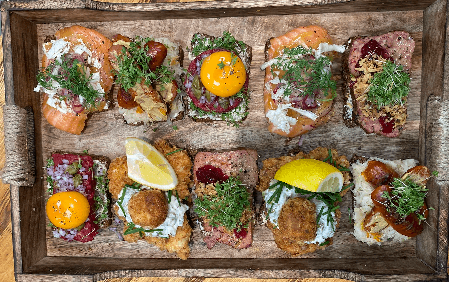 Smörrebröd tartar