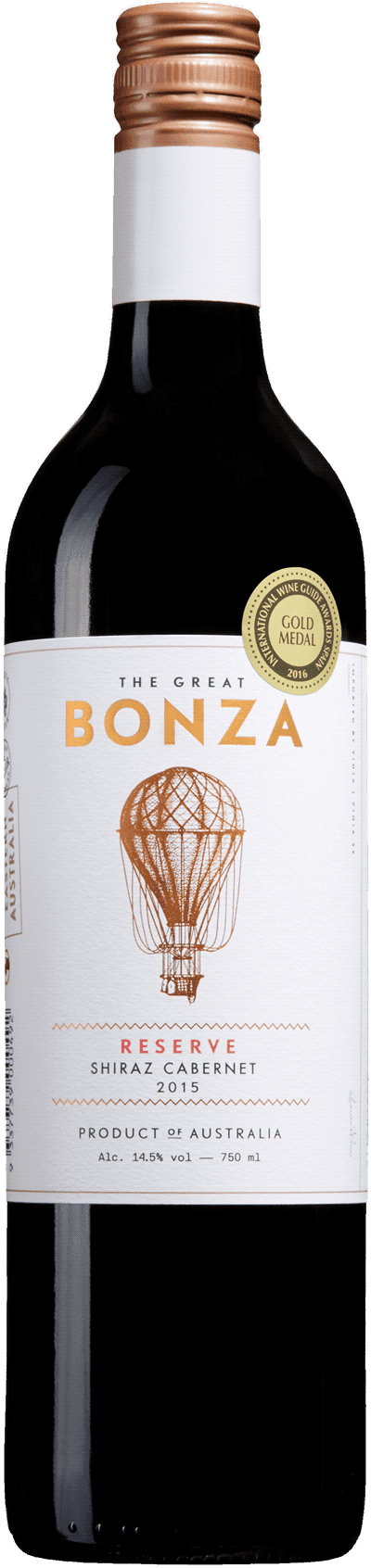 The Great Bonza Reserve Shiraz Cabernet 2019