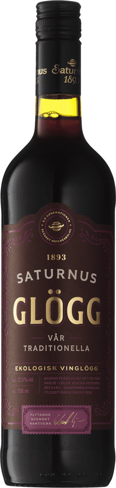 Bild på Saturnus 1893 Ekologisk Vinglögg