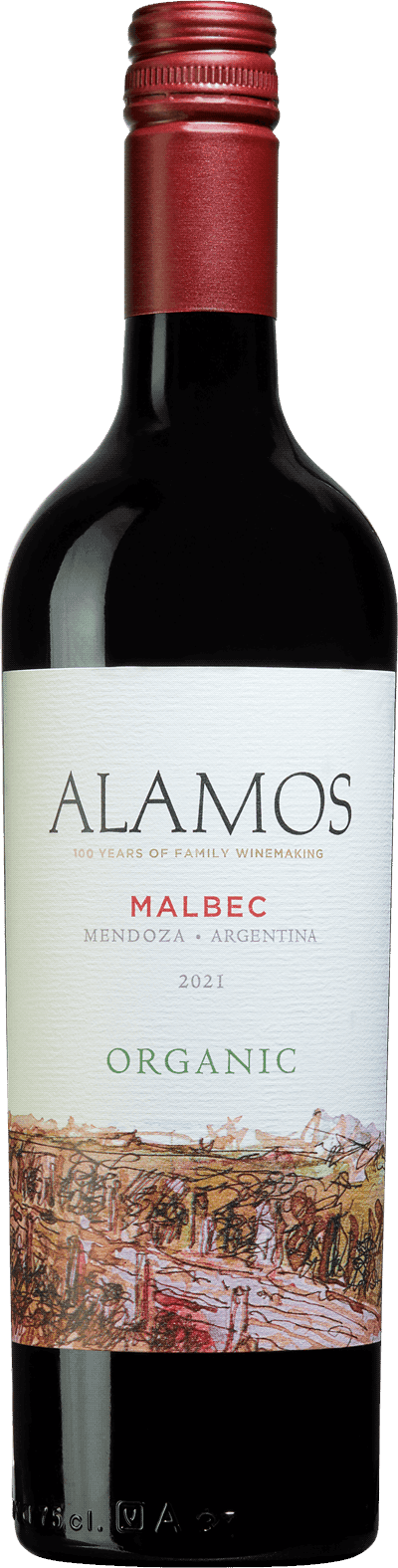 Alamos Organic Malbec 2022