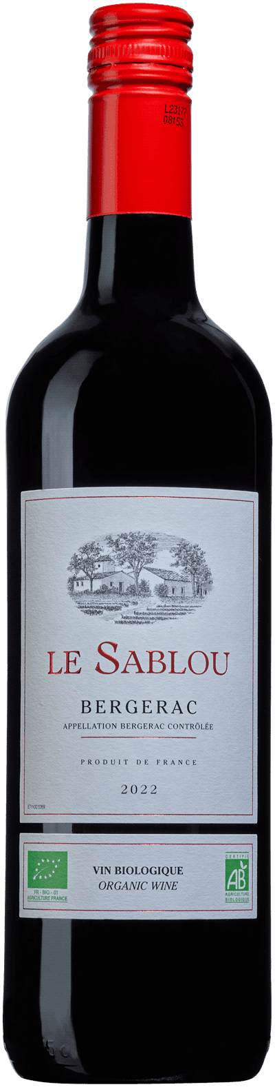 Bild på Le Sablou Bergerac Organic Red 2022    