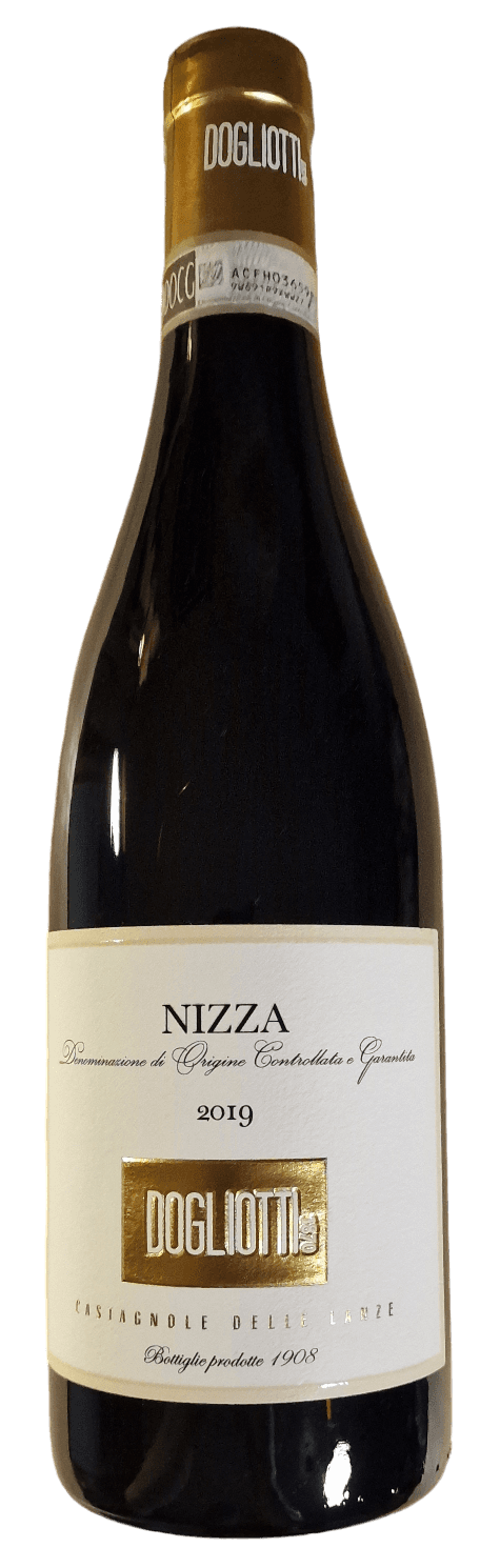 Rött vin från Nizza Piemonte Italien