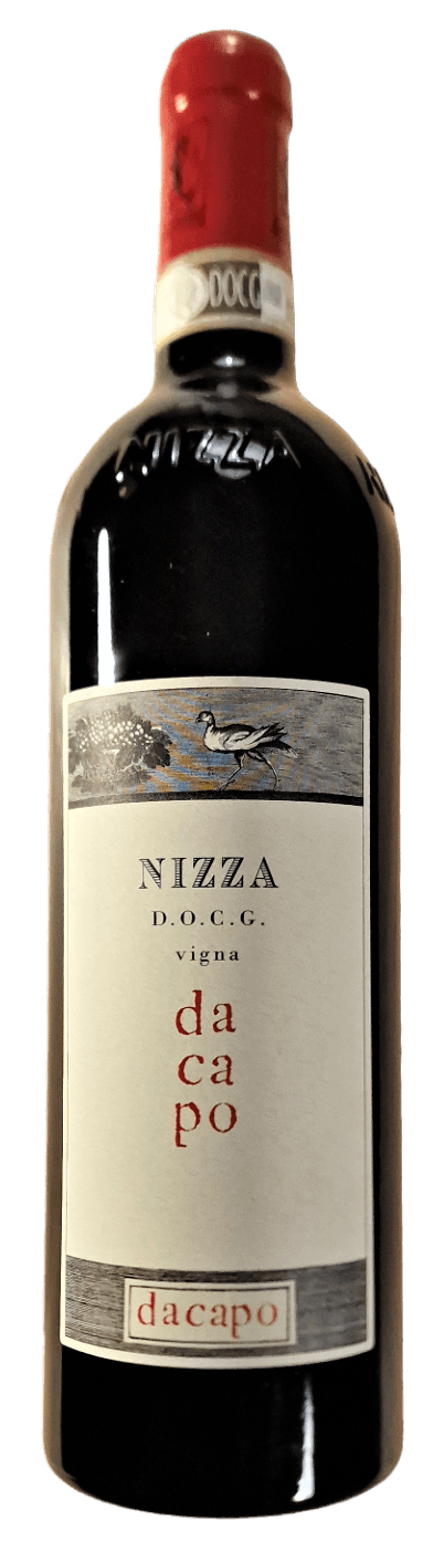 Rött vin från Nizza Piemonte Italien