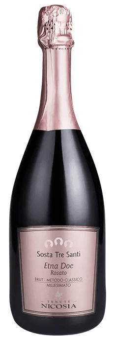 Sosta Tre Santi ETNA ROSATO BRUT Spumante DOC Etna