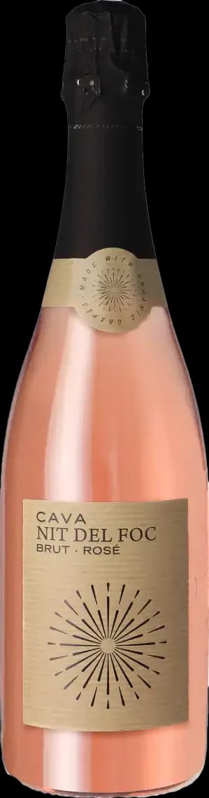 Bild på Nit del Foc Organic Cava Brut Rosé