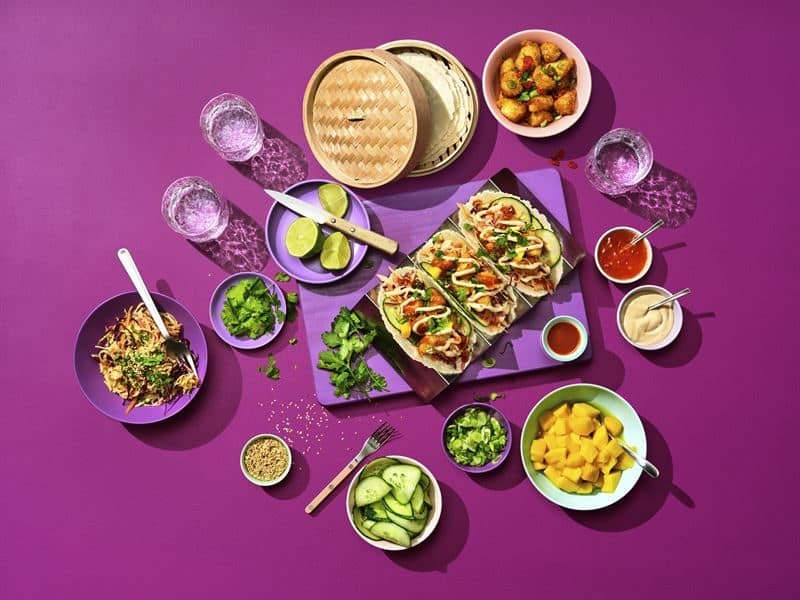 Bild på Kycklingtacos med koreansk twist