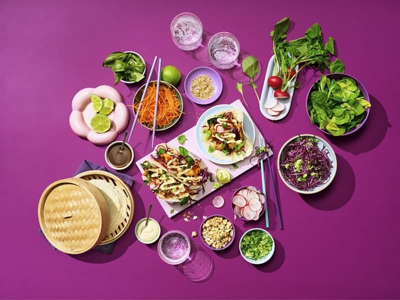 Bild på Sweet Chili-tacos med asiatiska smaker