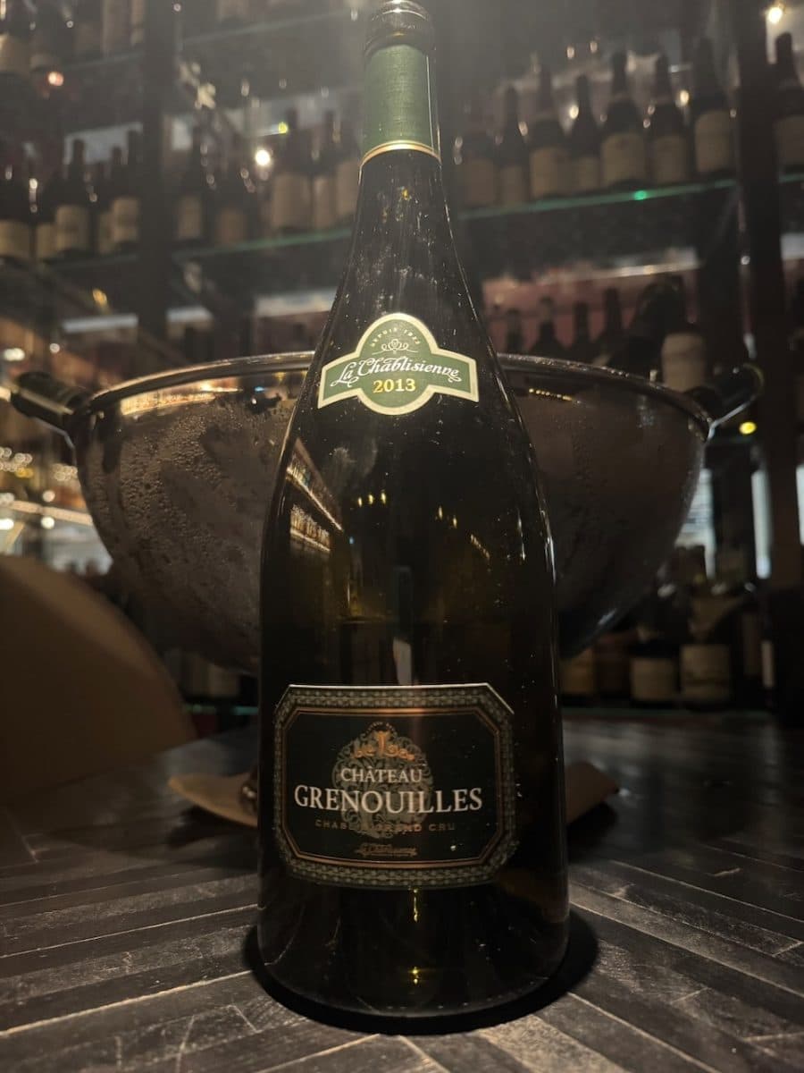 Chablis Grand Cru Château Grenouilles 2013