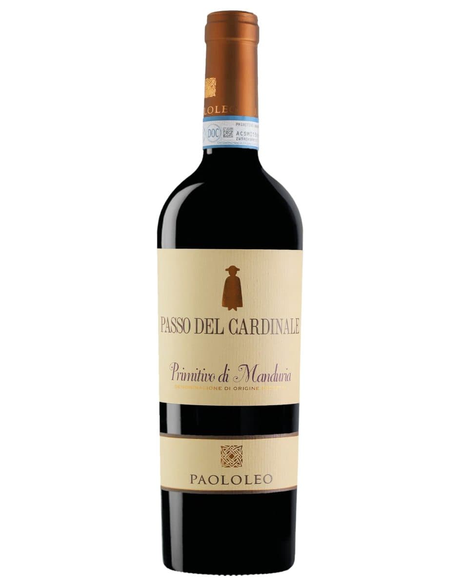 bild på Paolo Leo Primitivo di Manduria DOC Passo del Cardinale 2023