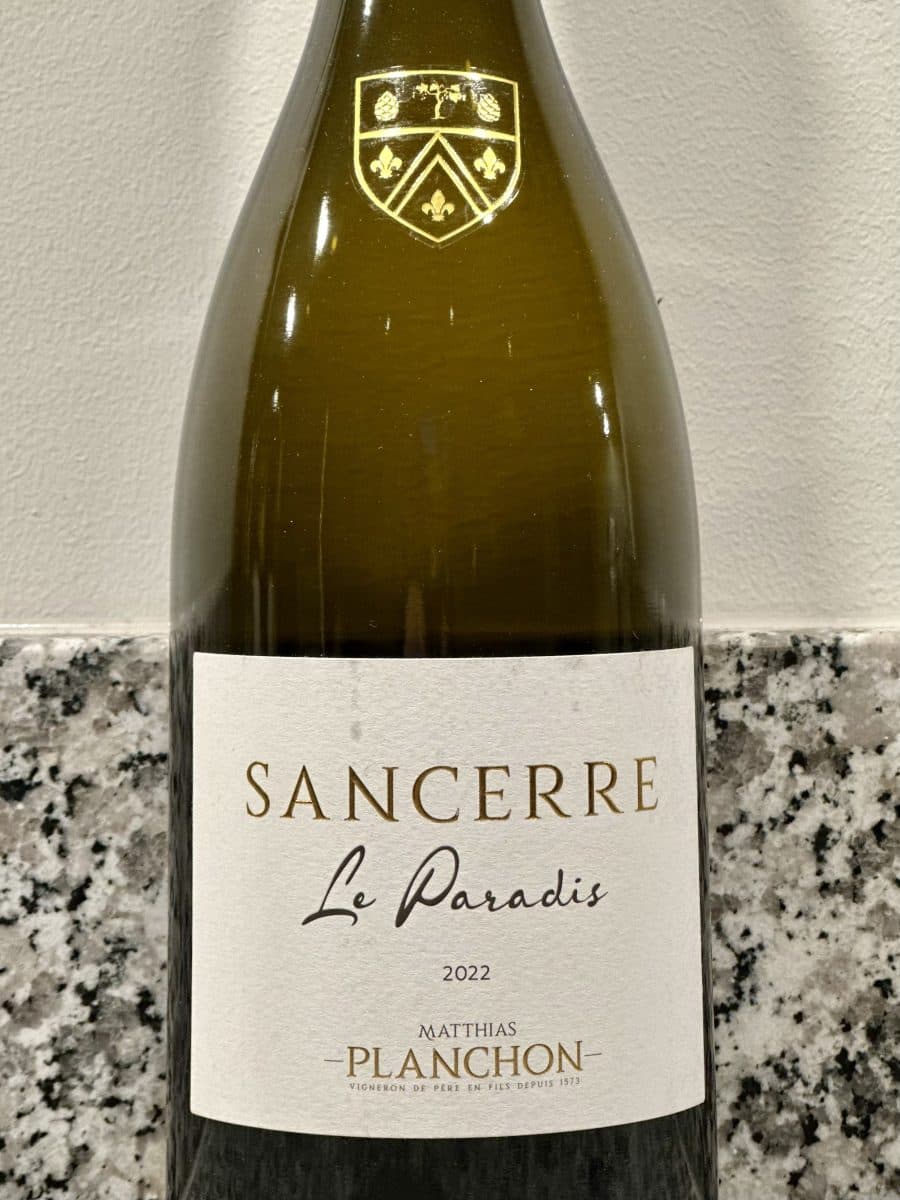 bild på 2022 Sancerre Le Paradis, Matthias Planchon