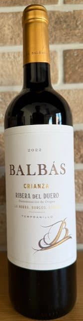 bild på Balbás Crianza 2022