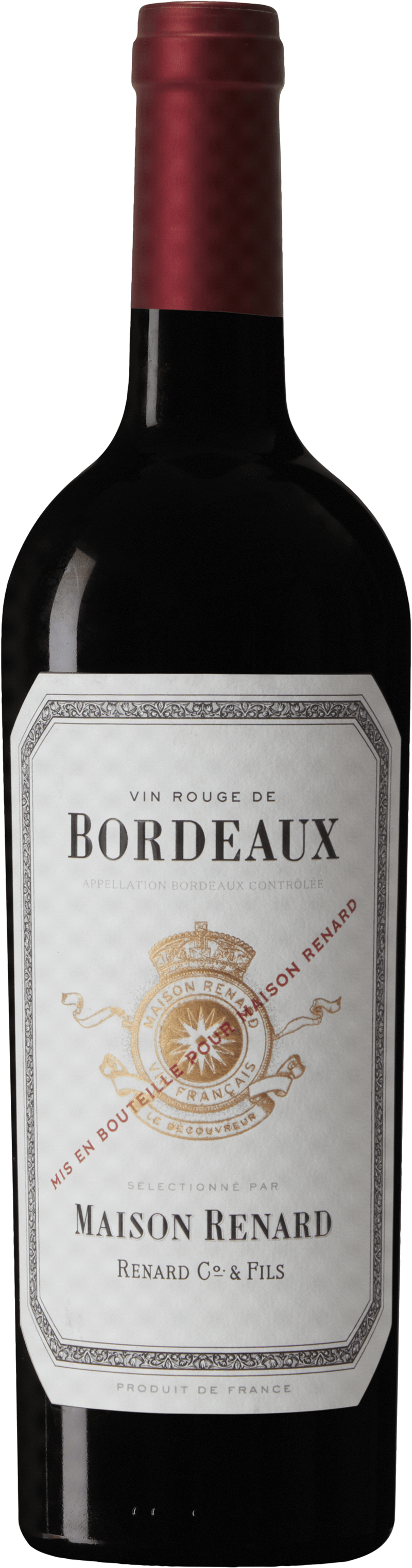 Rött vin Bordeaux Frankrike