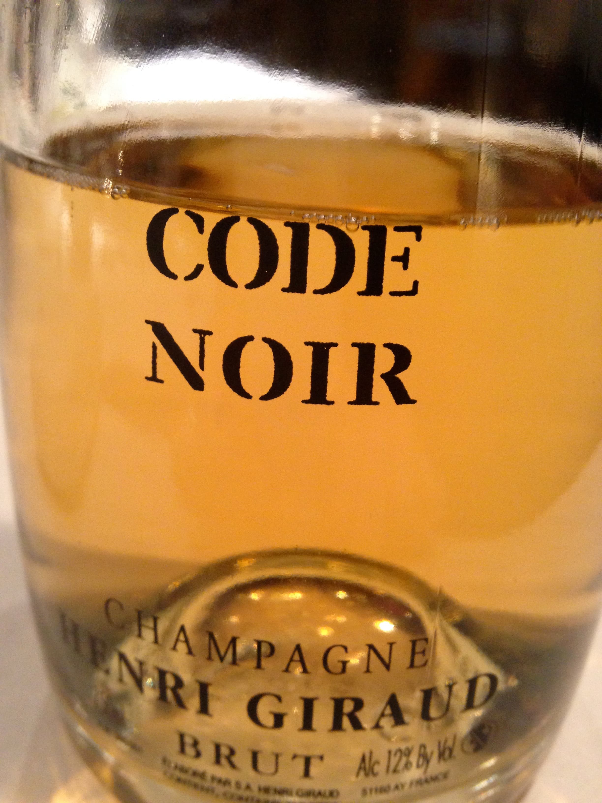 Fat, smak och häftiga bubblor från Henri Giraud