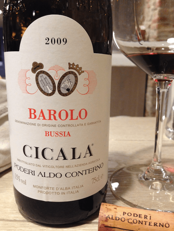 Baroloskolan – Aldo Conterno – en fullblods Barolo från Monforte.