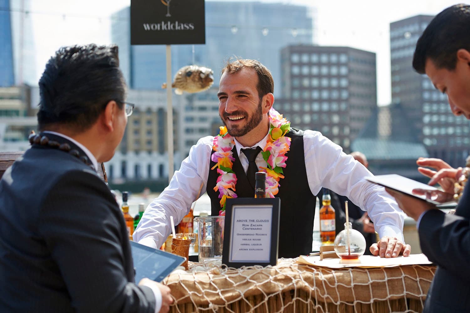 Charles Joly from The Aviary in Chicago, USA, is The DIAGEO RESERVE WORLD CLASS Bartender of the year 2014