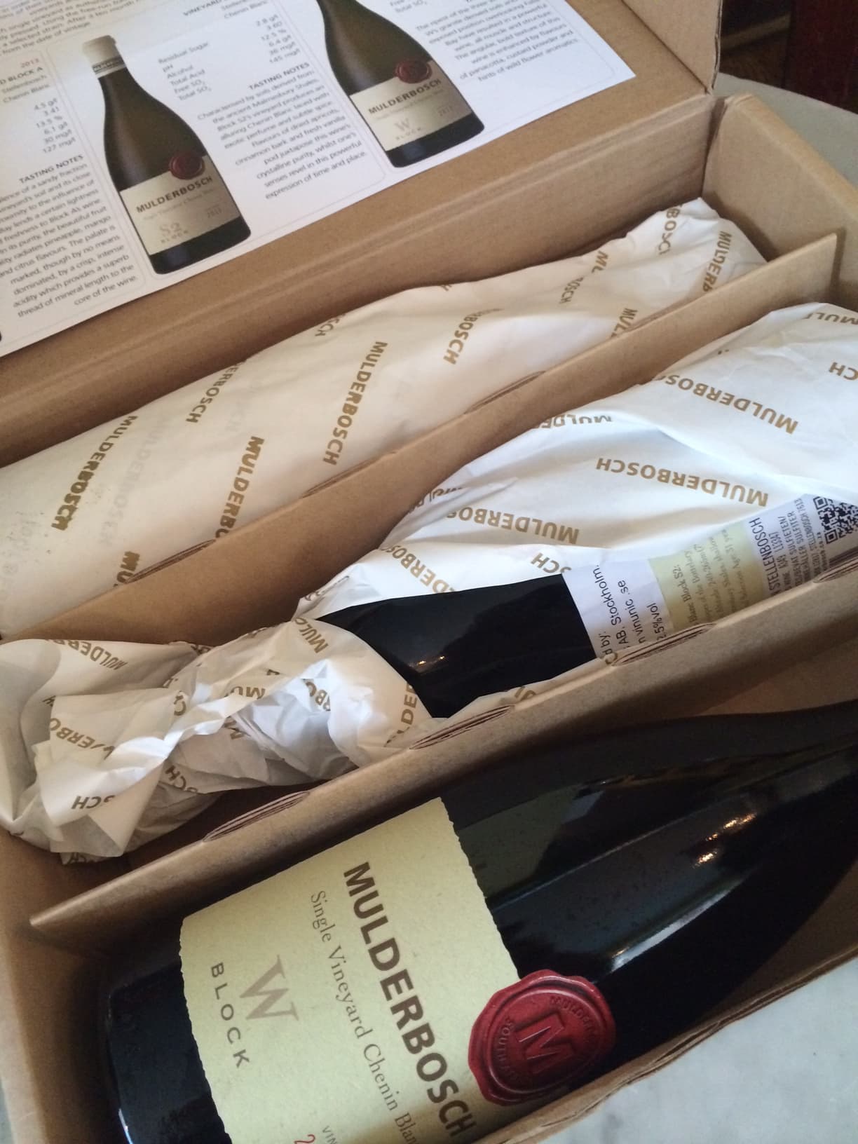 Winemakerslunch med Mulderbosch på P&A och Co