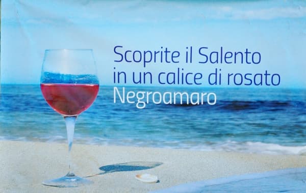 Salento Rosato, en rosa klackspark från Italien