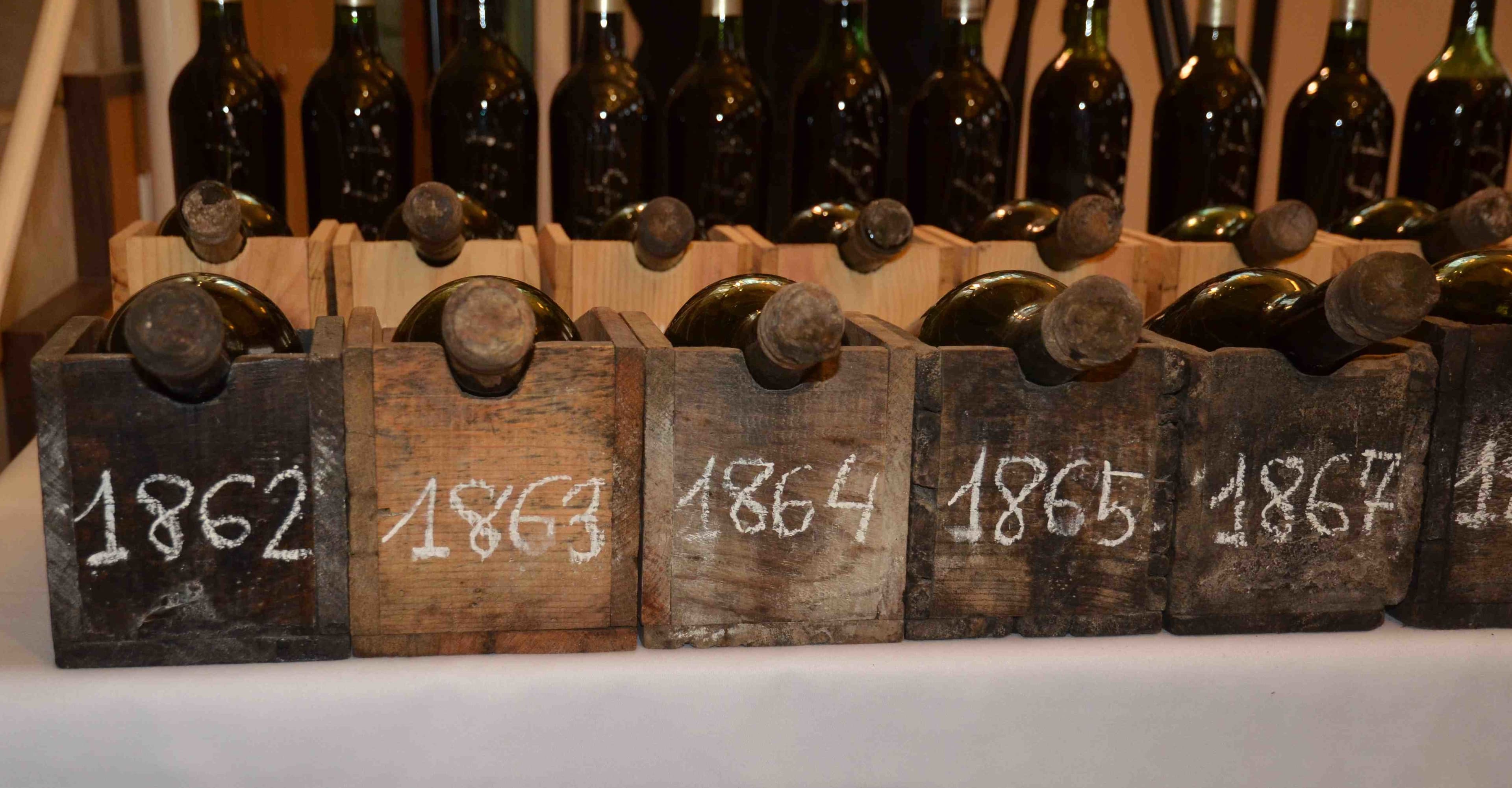 150 årgångar Rioja – Marqués de Riscal.